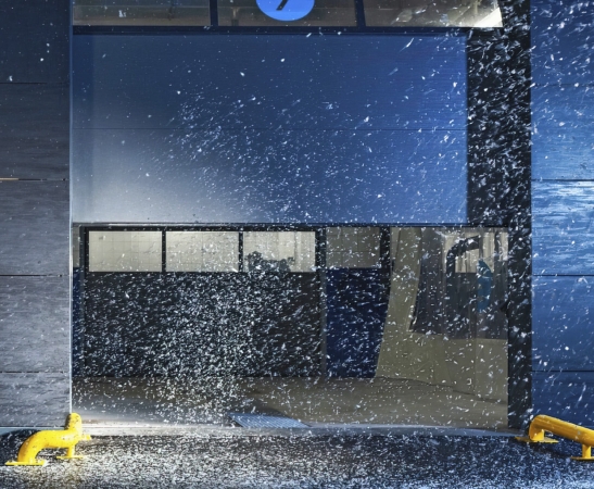 Панорамные ворота AluTherm в Краснодаре