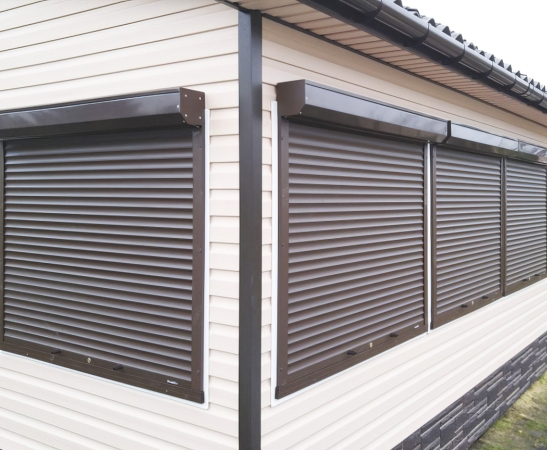 Рольставни на окна в Краснодаре