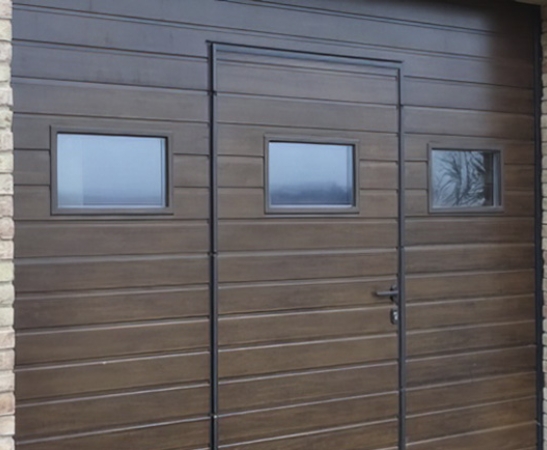 Ворота с окнами в Краснодаре