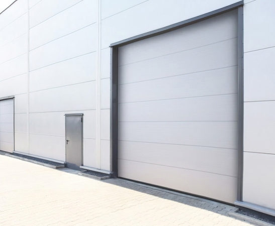 Промышленные ворота Алютех ProPlus в Краснодаре