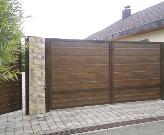 Распашные ворота в Краснодаре