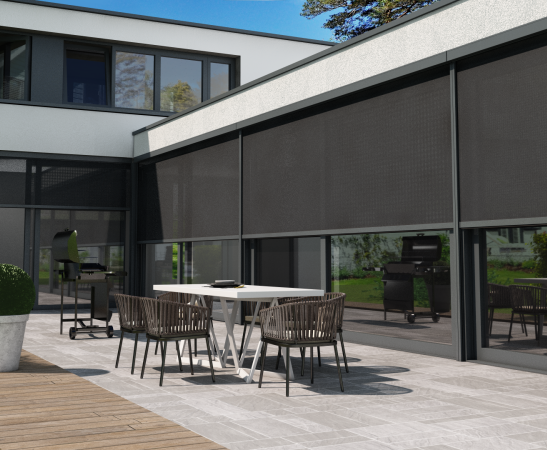 Внешняя солнцезащита помещений в Краснодаре