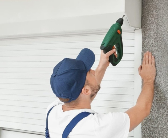 Установка рольставней в Краснодаре